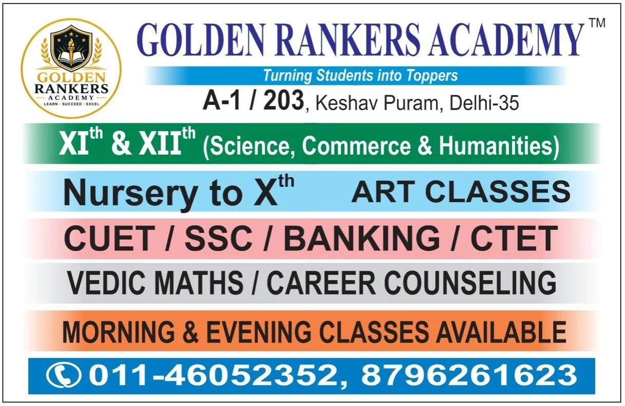Golden Rankers Academy programs board